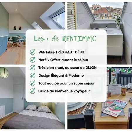 Le Contemporain Xxxl - Architect - Hypercentre - Family - Rent Immo Apartamento *