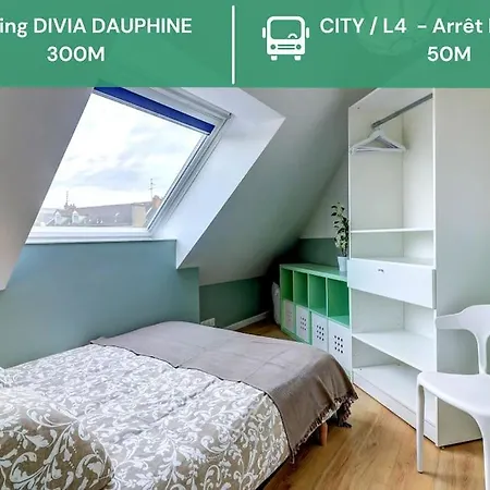 Le Contemporain Xxxl - Architect - Hypercentre - Family - Rent Immo Apartamento Dijon